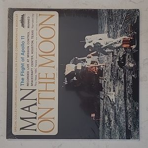 Unopened excellent condition "Man on the Moon" vinal. *collectors edition*